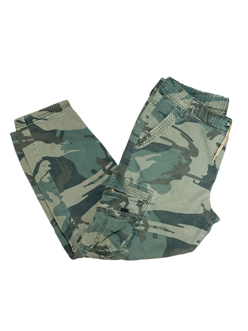 Wrangler Camo Cargo Jogger Pants Boys 12 Husky Fits Women’s XS/S - Picture 11 of 13